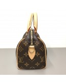 LOUIS VUITTON Monogram Speedy Bandouliere 20 Handbag with Black Shoulder Strap – GHW (Microchip – Year 2024)
