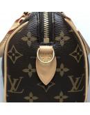 LOUIS VUITTON Monogram Speedy Bandouliere 20 Handbag with Black Shoulder Strap – GHW (Microchip – Year 2024)
