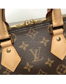LOUIS VUITTON Monogram Speedy Bandouliere 20 Handbag with Black Shoulder Strap – GHW (Microchip – Year 2024)