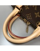 LOUIS VUITTON Monogram Speedy Bandouliere 20 Handbag with Black Shoulder Strap – GHW (Microchip – Year 2024)