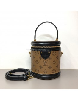 LOUIS VUITTON Monogram & Reverse Monogram Cannes Handbag with Shoulder Strap – GHW (Year 2019)