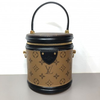LOUIS VUITTON Monogram & Reverse Monogram Cannes Handbag with Shoulder Strap – GHW (Year 2019)
