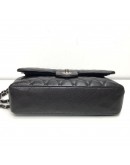 CHANEL Medium Classic Flap (CF) Shoulder Bag in Black Caviar - SHW (Series 26 - Year 2019)