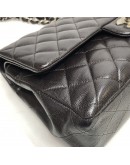 CHANEL Medium Classic Flap (CF) Shoulder Bag in Black Caviar - SHW (Series 26 - Year 2019)