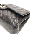 CHANEL Medium Classic Flap (CF) Shoulder Bag in Black Caviar - SHW (Series 26 - Year 2019)