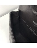 CHANEL Medium Classic Flap (CF) Shoulder Bag in Black Caviar - SHW (Series 26 - Year 2019)