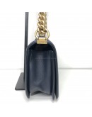 CHANEL Medium Leboy Flap in Dark Blue Caviar – GHW (Series 24 – Year 2018)
