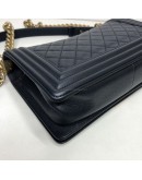 CHANEL Medium Leboy Flap in Dark Blue Caviar – GHW (Series 24 – Year 2018)