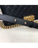 CHANEL Medium Leboy Flap in Dark Blue Caviar – GHW (Series 24 – Year 2018)