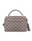 LOUIS VUITTON Damier Ebene Croisette Handbag with Shoulder Strap – GHW (Year 2017)