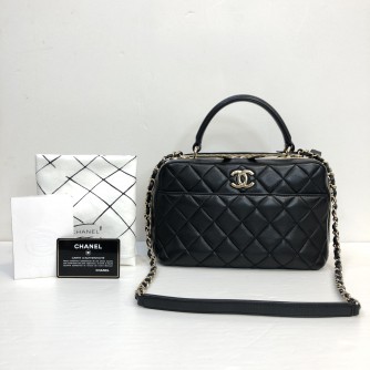 chanel black bag new authentic