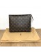 LOUIS VUITTON Monogram Poche Toilette Clutch Bag – GHW