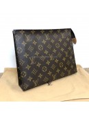 LOUIS VUITTON Monogram Poche Toilette Clutch Bag – GHW