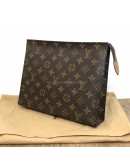 LOUIS VUITTON Monogram Poche Toilette Clutch Bag – GHW