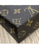 LOUIS VUITTON Monogram Poche Toilette Clutch Bag – GHW