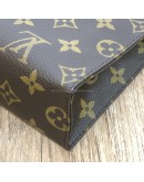 LOUIS VUITTON Monogram Poche Toilette Clutch Bag – GHW