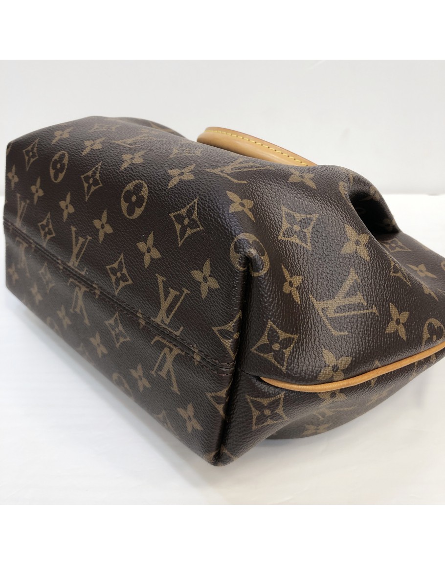 LOUIS VUITTON Monogram Turenne PM Tote Handbag with Shoulder Strap - GHW