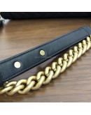 CHANEL Medium Leboy Flap Bag in Black Smooth Calfskin – Aged Gold Hardware (27 Series – Year 2019)