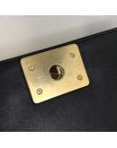 CHANEL Medium Leboy Flap Bag in Black Smooth Calfskin – Aged Gold Hardware (27 Series – Year 2019)