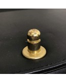 CHANEL Medium Leboy Flap Bag in Black Smooth Calfskin – Aged Gold Hardware (27 Series – Year 2019)