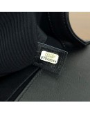 CHANEL Medium Leboy Flap Bag in Black Smooth Calfskin – Aged Gold Hardware (27 Series – Year 2019)