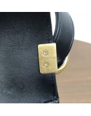 CHANEL Medium Leboy Flap Bag in Black Smooth Calfskin – Aged Gold Hardware (27 Series – Year 2019)