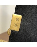 CHANEL Medium Leboy Flap Bag in Black Smooth Calfskin – Aged Gold Hardware (27 Series – Year 2019)