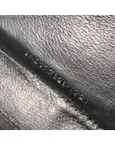 YVES SAINT LAURENT Medium Monogram Chain Wallet (WOC) in Black Grained Calfskin - GHW (Year 2022)