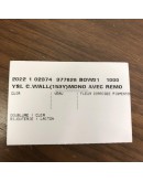 YVES SAINT LAURENT Medium Monogram Chain Wallet (WOC) in Black Grained Calfskin - GHW (Year 2022)