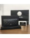CHANEL Classic Bi-Fold Long Wallet in Black Grained Calfskin – GHW (22 Series – Year 2016)