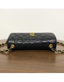 CHANEL Vintage Mini Rectangular Classic Flap (CF) in Black Lambskin – GHW