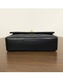 CHANEL Vintage Mini Rectangular Classic Flap (CF) in Black Lambskin – GHW