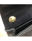 CHANEL Vintage Mini Rectangular Classic Flap (CF) in Black Lambskin – GHW