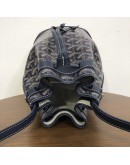GOYARD Petit Flot PM Bucket Bag in Navy Goyardine Canvas (Year 2025)