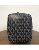 GOYARD Petit Flot PM Bucket Bag in Navy Goyardine Canvas (Year 2025)