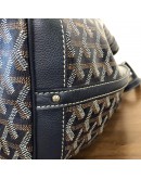 GOYARD Petit Flot PM Bucket Bag in Navy Goyardine Canvas (Year 2025)