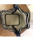 GOYARD Petit Flot PM Bucket Bag in Navy Goyardine Canvas (Year 2025)