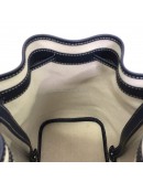 GOYARD Petit Flot PM Bucket Bag in Navy Goyardine Canvas (Year 2025)