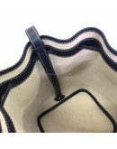 GOYARD Petit Flot PM Bucket Bag in Navy Goyardine Canvas (Year 2025)