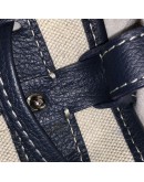 GOYARD Petit Flot PM Bucket Bag in Navy Goyardine Canvas (Year 2025)