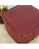 CHANEL Square Vanity Handbag in Red Caviar - GHW