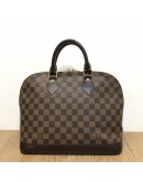 LOUIS VUITTON Damier Ebene Alma PM Handbag – GHW