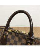 LOUIS VUITTON Damier Ebene Alma PM Handbag – GHW