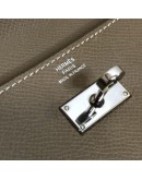 HERMES Kelly Long Wallet in Etoupe Epsom Leather – PHW (Stamp D – Year 2019)