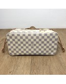 LOUIS VUITTON N40471 Damier Azur Nautical Neverfull MM Tote Bag with Pochette – GHW (Microchip - Year 2023 Limited Edition)