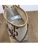 LOUIS VUITTON N40471 Damier Azur Nautical Neverfull MM Tote Bag with Pochette – GHW (Microchip - Year 2023 Limited Edition)