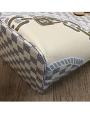 LOUIS VUITTON N40471 Damier Azur Nautical Neverfull MM Tote Bag with Pochette – GHW (Microchip - Year 2023 Limited Edition)