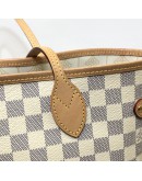LOUIS VUITTON N40471 Damier Azur Nautical Neverfull MM Tote Bag with Pochette – GHW (Microchip - Year 2023 Limited Edition)