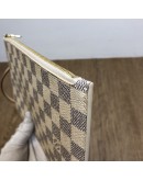 LOUIS VUITTON N40471 Damier Azur Nautical Neverfull MM Tote Bag with Pochette – GHW (Microchip - Year 2023 Limited Edition)