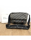 CHRISTIAN DIOR Oblique Canvas Explorer Messenger Bag – SHW